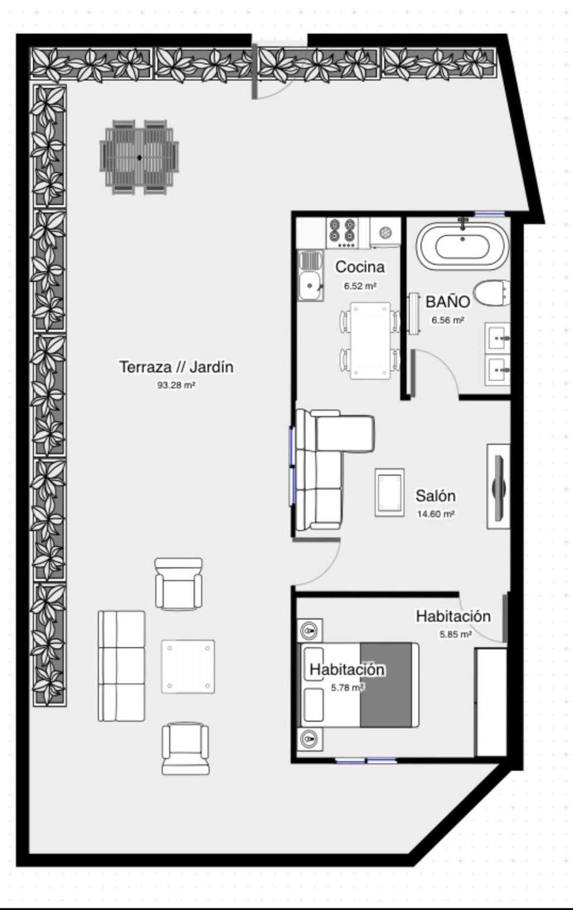 Luxury Loft Malaga Torremolinos Sol Leilighet Eksteriør bilde